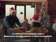 Zu Weihnachten Danke sagen an Mitarbeiter