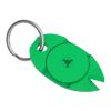 Schlüsselanhänger "Zecke" standard grün | ohne Werbeanbringung | Nicht verfügbar | Nicht verfügbar