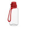 Trinkflasche "School", 700 ml, inkl. Strap transparent | ohne Werbeanbringung | Nicht verfügbar | Nicht verfügbar