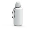 Trinkflasche "School", 1,0 l, inkl. Strap weiß | ohne Werbeanbringung | Nicht verfügbar | Nicht verfügbar