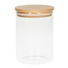 Glasbehälter "Bamboo", 0,65 l transparent | ohne Werbeanbringung | Nicht verfügbar | Nicht verfügbar