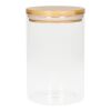 Glasbehälter "Bamboo", 1,6 l transparent | ohne Werbeanbringung | Nicht verfügbar | Nicht verfügbar