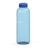 Trinkflasche Carve "Refresh", 1,0 l transparent blau | ohne Werbeanbringung | Nicht verfügbar | Nicht verfügbar