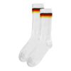Socken "Germany", 42-45 weiß | Sublimation | mittig unter Bund | 40 mm x 30 mm