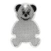 Reflektor "Bär" transparent | ohne Werbeanbringung | Nicht verfügbar | Nicht verfügbar