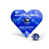 Lindt Lindor Kugel in Werbekartonage ohne Werbeanbringung | Schokolade Feinherb | Herzform