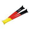 Klopfschlauch-Sticks, selbstaufblasend "Deutschland" Deutschland-Farben | 1-farbiger Siebdruck | rotes Segment | 130 mm x 50 mm