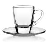 Kenia Espresso Glastasse transparent | ohne Werbeanbringung