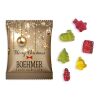 Fruchtgummi Weihnachtsedition transparent | ohne Werbeanbringung | Standard-Folie