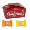Xmas Ballotin ohne Werbeanbringung | Karamel Duo & Schoko Crisp