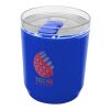 Hudson Doppelwandiger Becher aus recyceltem Kunststoff 180 ml Standard | blau | ohne Werbeanbringung | Nicht verfügbar | Nicht verfügbar