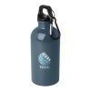 Oregon 400 ml RCS-zertifizierte, einwandige Trinkflasche aus Edelstahl mit Karabinerhaken Standard | blau | ohne Werbeanbringung | Nicht verfügbar | Nicht verfügbar