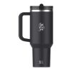 Stanley Quencher® ProTour 1180 ml Thermobecher aus recyceltem Edelstahl mit Flip Strohhalm schwarz