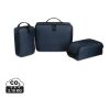 Renew AWARE™ rPET 3-teiliges Packing-Cube-Set marineblau