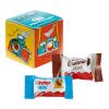 Mini Promo-Würfel mit Kinder Schokolade Mini & Kinder bueno Mini Mix ohne Werbeanbringung