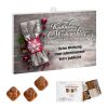 Werbeeinleger Adventskalender - personalisierbares STANDARDMOTIV Digital- oder Offsetdruck | Weihnachtsschmuck