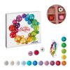 reinpapier® Mini-Adventskalender mit personalisierten M&M'S® Schokolinsen ohne Werbeanbringung