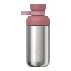 Mepal Vita 500 ml Trinkflasche aus recyceltem Edelstahl (Kohlensäure geeignet) rosa