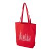 Odisha 180 g/m² OCS Bio-Tragetasche mit breitem Boden 11L rot