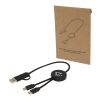 Citala 30 cm 5-in-1 Kabel aus recyceltem Kunststoff für Datenübertragung und 27W Schnellladung Standard | schwarz | ohne Werbeanbringung | Nicht verfügbar | Nicht verfügbar