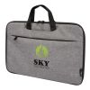 Libra 2-in-1-Laptoptasche aus recyceltem GRS-Material 3 L Standard | heather grau | ohne Werbeanbringung | Nicht verfügbar | Nicht verfügbar | Nicht verfügbar