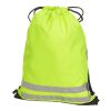 Halfar Zugbeutel REFLEX neongelb | ohne Werbeanbringung
