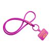 Tubyard Lanyard mit Telefonhalterung und elastischem Band rosa | ohne Werbeanbringung | Nicht verfügbar | Nicht verfügbar