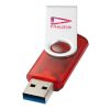 Rotate USB-Stick 3.0 transparent rot | 16 GB | ohne Werbeanbringung | Nicht verfügbar | Nicht verfügbar