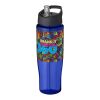 H2O Tempo® 700 ml Sportflasche mit Ausgussdeckel blau-schwarz | ohne Werbeanbringung | Nicht verfügbar | Nicht verfügbar