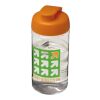 H2O Bop® 500 ml Sportflasche mit Klappdeckel transparent-orange | ohne Werbeanbringung | Nicht verfügbar | Nicht verfügbar