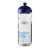 H2O Eco 650 ml Sportflasche mit Stülpdeckel weiss-blau | ohne Werbeanbringung | Nicht verfügbar | Nicht verfügbar