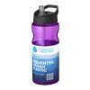 H2O Eco 650 ml Sportflasche mit Ausgussdeckel lila-schwarz | ohne Werbeanbringung | Nicht verfügbar | Nicht verfügbar