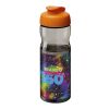 H2O Active® Base Tritan™ 650 ml Sportflasche mit Klappdeckel kohle-orange | ohne Werbeanbringung | Nicht verfügbar | Nicht verfügbar
