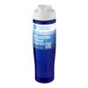 H2O Active® Eco Tempo 700 ml Sportflasche mit Klappdeckel transparent-blau | ohne Werbeanbringung | Nicht verfügbar | Nicht verfügbar