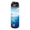 H2O Active® Eco Vibe 850 ml Sportflasche mit Klappdeckel kohle-schwarz | ohne Werbeanbringung | Nicht verfügbar | Nicht verfügbar