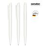 senator Dart Polished  Druckkugelschreiber weiß | ohne Werbeanbringung | ohne Werbeanbringung | Nicht verfügbar