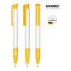 senator Super Hit Polished Basic SG  Druckkugelschreiber weiß-gelb | ohne Werbeanbringung | ohne Werbeanbringung | Nicht verfügbar