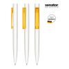 senator Headliner  Polished  Basic Drehkugelschreiber weiß-gelb | ohne Werbeanbringung | Nicht verfügbar | Nicht verfügbar | Nicht verfügbar | Nicht verfügbar