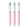 BIC® 4 Colours Fashion Kugelschreiber Weiß-Pastelllila | Nicht verfügbar