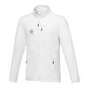 Amber GRS recycelte Fleecejacke für Herren Standard | weiß | XL | ohne Werbeanbringung | Nicht verfügbar | Nicht verfügbar | Nicht verfügbar