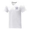 Somoto T-Shirt mit V-Ausschnitt für Herren Weiß | L