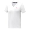 Somoto T-Shirt mit V-Ausschnitt für Damen Weiß | M