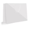 Papiertragetasche 30 x 40 cm Hochformat  4C Offsetdruck | glänzend | 01 - weiß