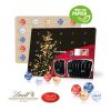 Tisch-Adventskalender Lindt "Gourmet Edition", Inlay aus Papier bunt | ohne Werbeanbringung
