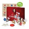 Adventskalender Lindt Lindor mit Santa & Engel bunt | ohne Werbeanbringung