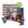 Wand-Adventskalender Lindt HELLO, Inlay aus Papier bunt | ohne Werbeanbringung