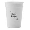 Recycelter PP-Becher 250 ml weiß | ohne Werbeanbringung | Nicht verfügbar | Nicht verfügbar