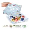 Präsentbox Mit Lindt Lindor Pralinés bunt | ohne Werbeanbringung