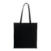 CARACAS. Tragetasche aus 100% Baumwolle (140 g/m²) Schwarz | ohne Werbeanbringung