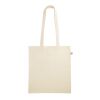 LEON. Tasche aus 100% organische Baumwolle (140 g/m²) Beige | ohne Werbeanbringung